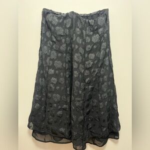 Black Midi Skirt